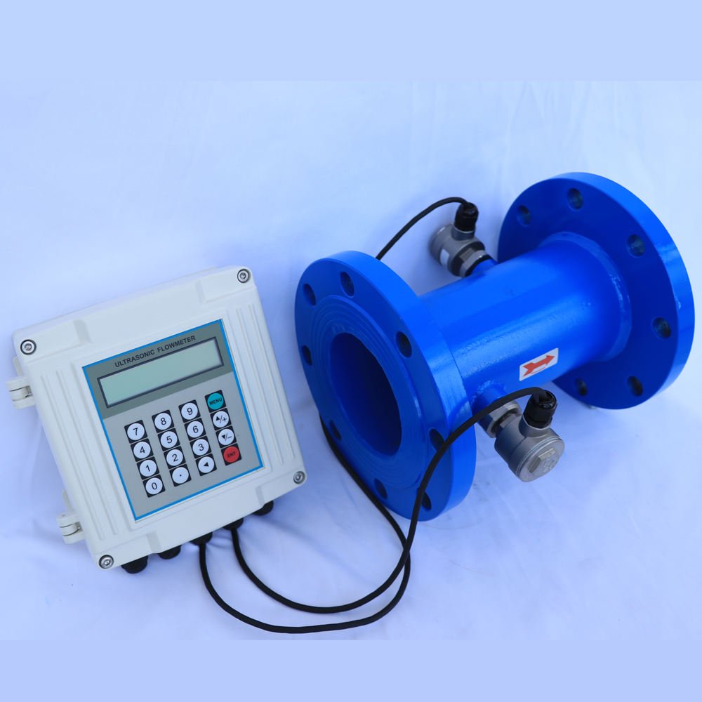 Ultrasonic Portable Clamp on Open Channel diesel Flow Meter Water Flowmeter