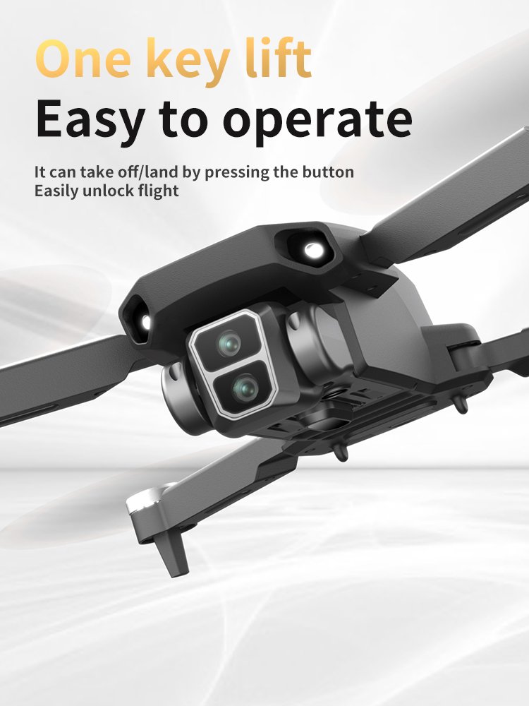 RC Drone L106 Pro 4K HD Dual Gimbal Camera GPS 5G WIFI Real-time Transmission FPV 1.2km Remote Quadcopter Optical Follow V SG108
