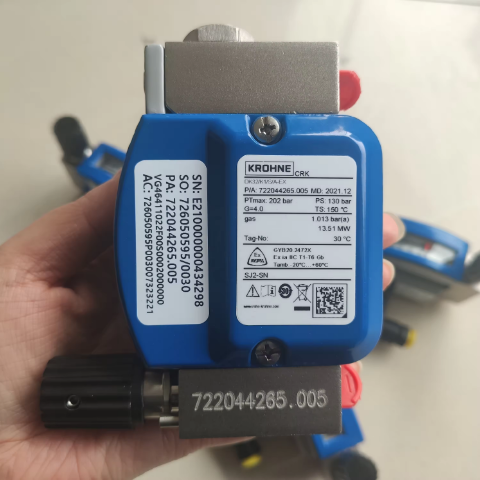 Original Germany Krohne DK32 DK34 Variable Area Flowmeter DK37 With Flow Regulator KROHNE DK32/RR/K1/TE