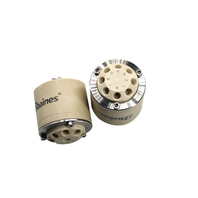 Precise Sampling Sapphire Fluid Path Liquid Dispense Multi Channel Selector Valve
