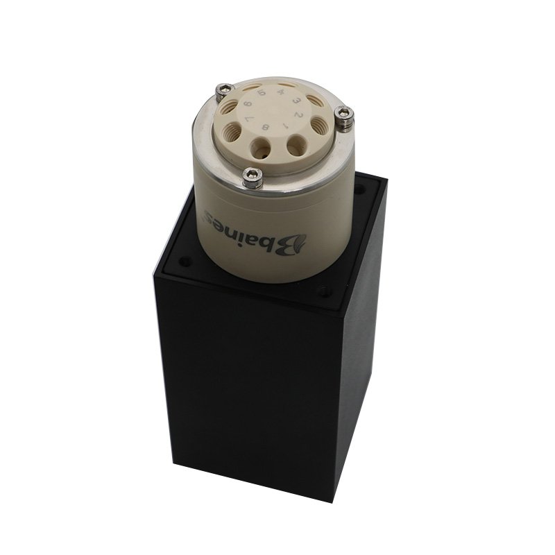 Precise Sampling Sapphire Fluid Path Liquid Dispense Multi Channel Selector Valve