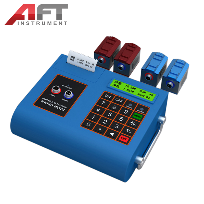 Battery Powered 4-20mA Ultrasonic Portable Ultrasonic Flow Meter OEM Ultrasonic Flow Meter