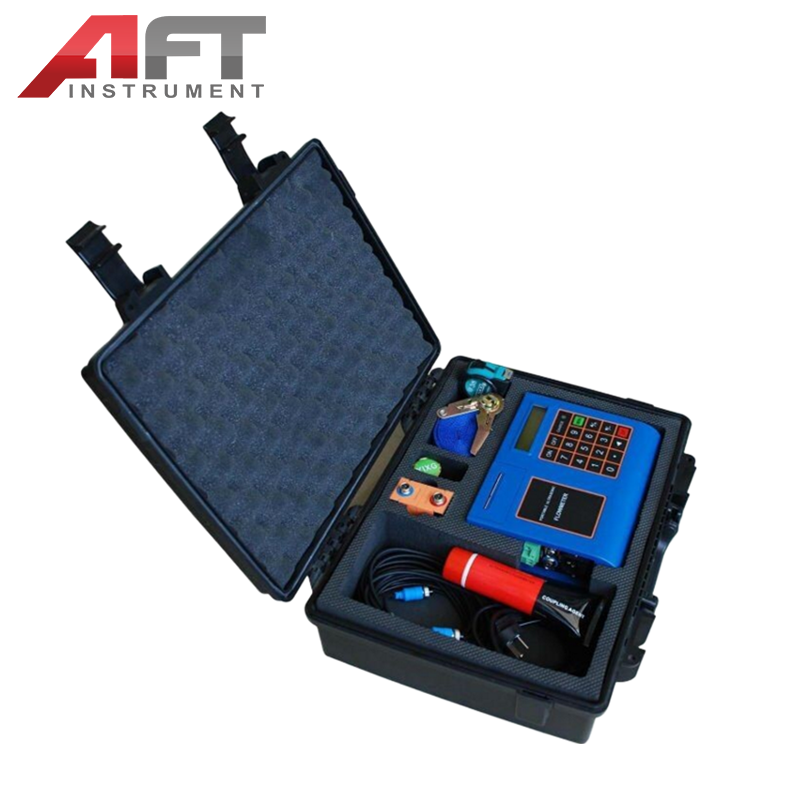 Battery Powered 4-20mA Ultrasonic Portable Ultrasonic Flow Meter OEM Ultrasonic Flow Meter
