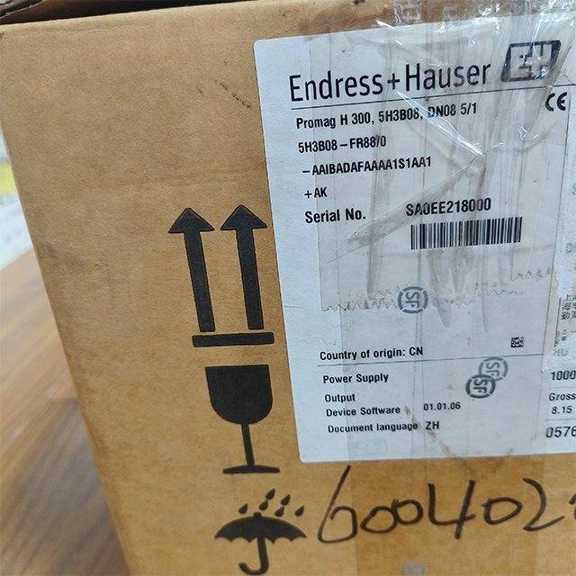 Promag H 300,5H3308, 50H08 DN08 5/16" Promag 10h Electromagnetic Flowmeter