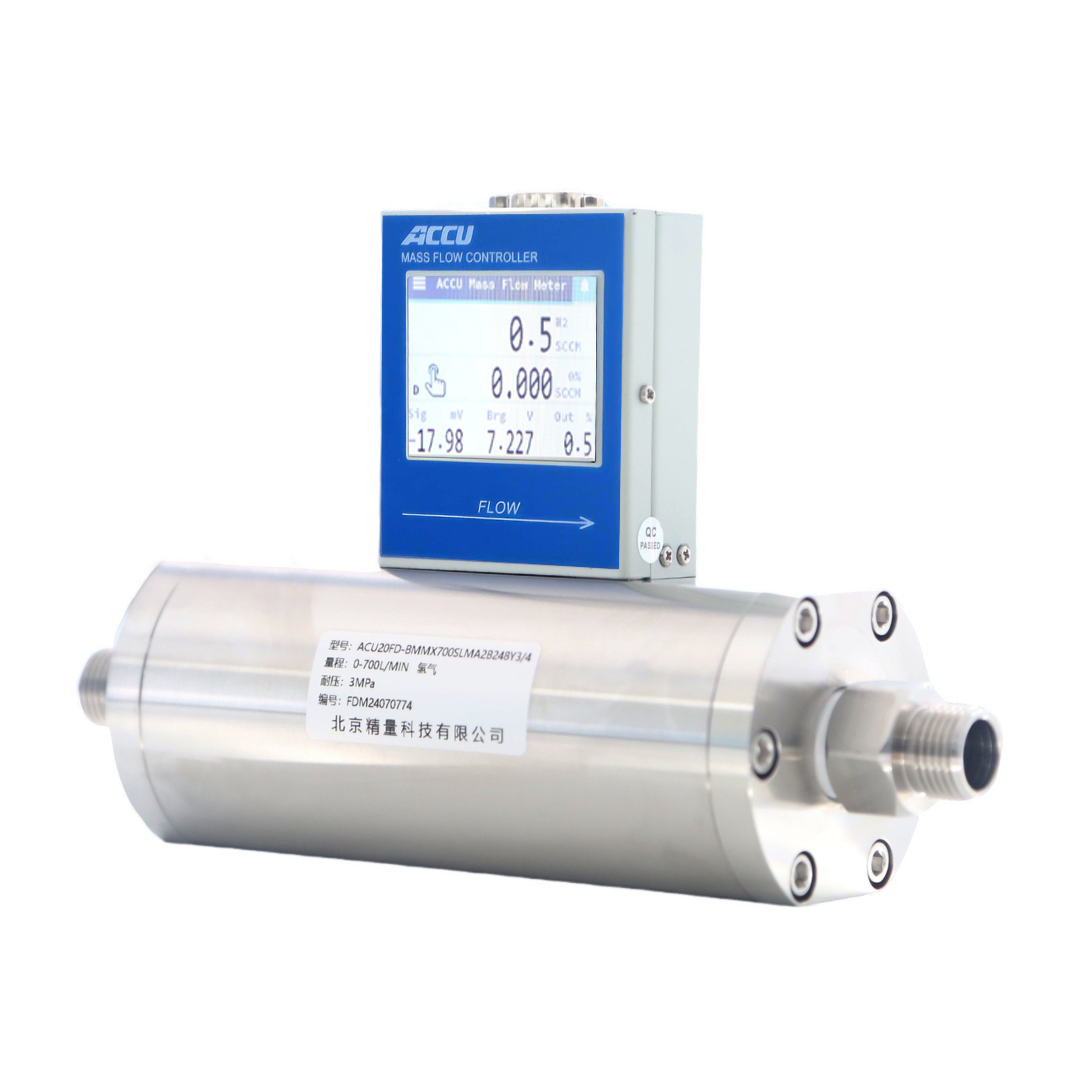 Customized Flow Meter Types Gas Mass Flow Meter Micro Gas Flow Meter With Controller With Best Brand