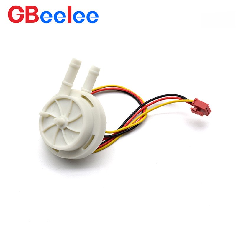 Plastic 3 Wires 2 inch Customizable water flow meter pulse sensor water flow switch with indication magnetic sensors hall sensor