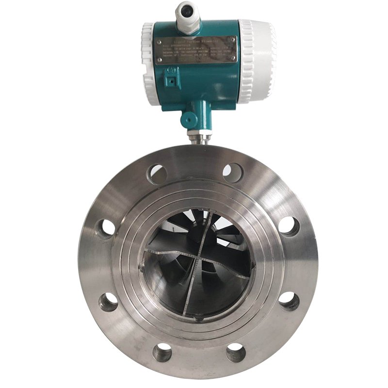 BSLT Digital Flow Meter Stainless Steel Turbine Type for Air and Liquid Media Gas Measurement OEM Support with LCD Display