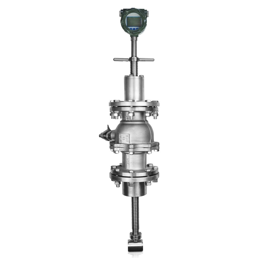 High Accuracy 4-20mA Vortex Flow Meter for Nitrogen, Steam /Vortex Flowmeter for Steam air and Gas