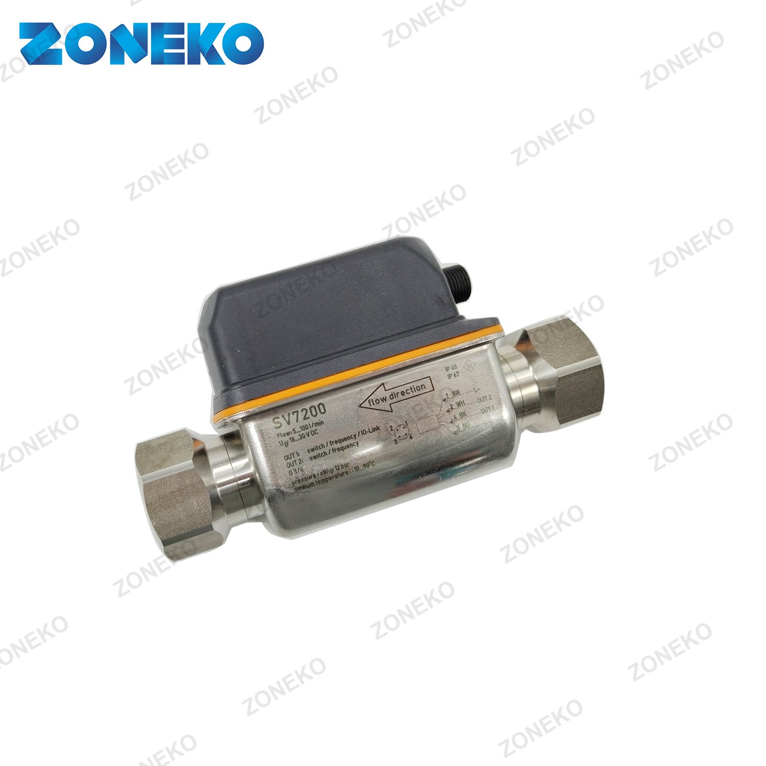 IFM Original IFM Vortex flow meter with display IFM SV7200 SVR34XXXIRKG/US-100