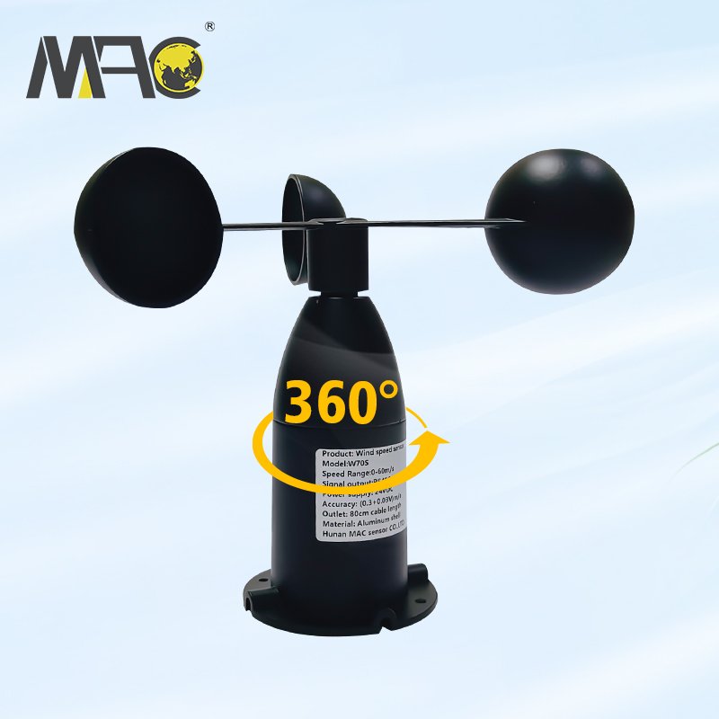 Buy Outdoor Marine Crane Weather Station Wind Speed Sensor Data Logger Air Speed Meter Anemometer