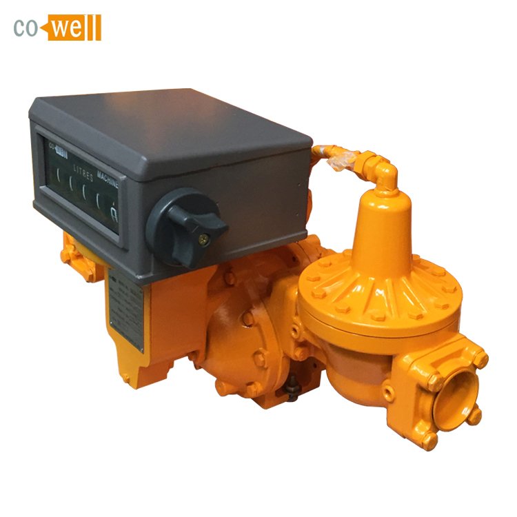 2" lpg Counter Meter with air Eliminator Differential Valve