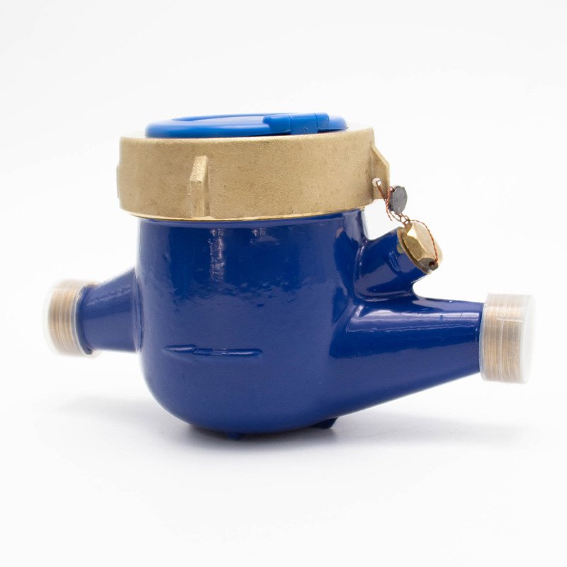 Brass Multi-Jet Cold Mechanical Water Meter Flow Meter for Gas Oil and Air OEM Customization Supported