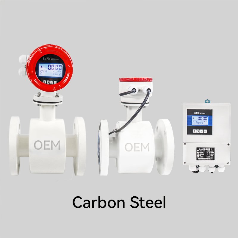 Stainless Steel 4-20ma RS485 Industrial Digital Liquid Control Electromagnetic Flow Meter Water Magnetic Flowmeter