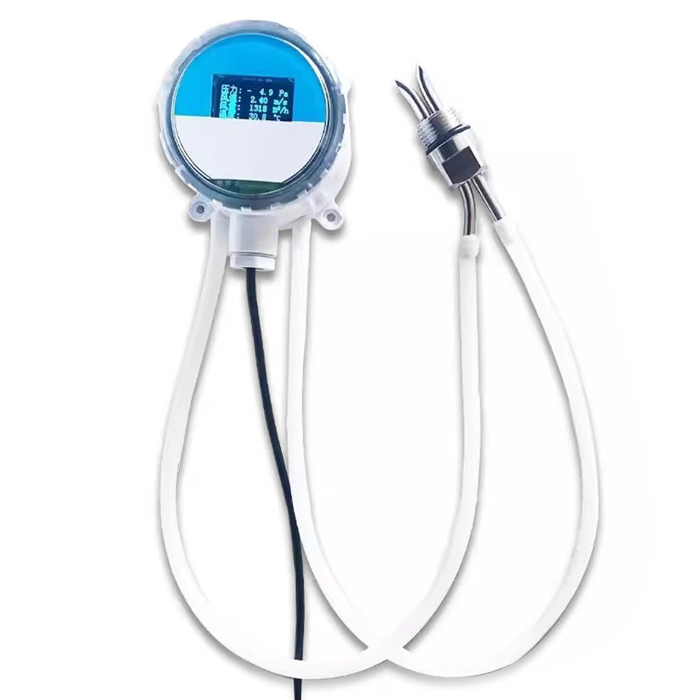 Wind Speed Anemometer Air Velocity Airflow Meter Digital Flowmeter Monitor Sensor Air Flow Analyzer