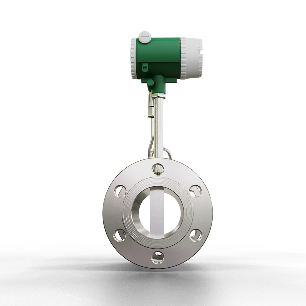 Flujometro De Gas Aire Flange Dn125 Digital vortex Compressed air Steam Argon lpg Gas Flow Meter
