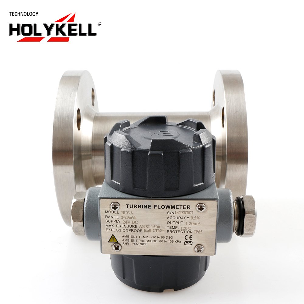 Holykell 2 Inch Digital Fuel Flow Meter / Digital RS485 Turbine Flow Meter