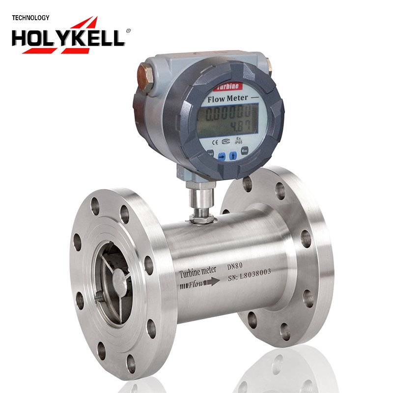 Holykell 2 Inch Digital Fuel Flow Meter / Digital RS485 Turbine Flow Meter