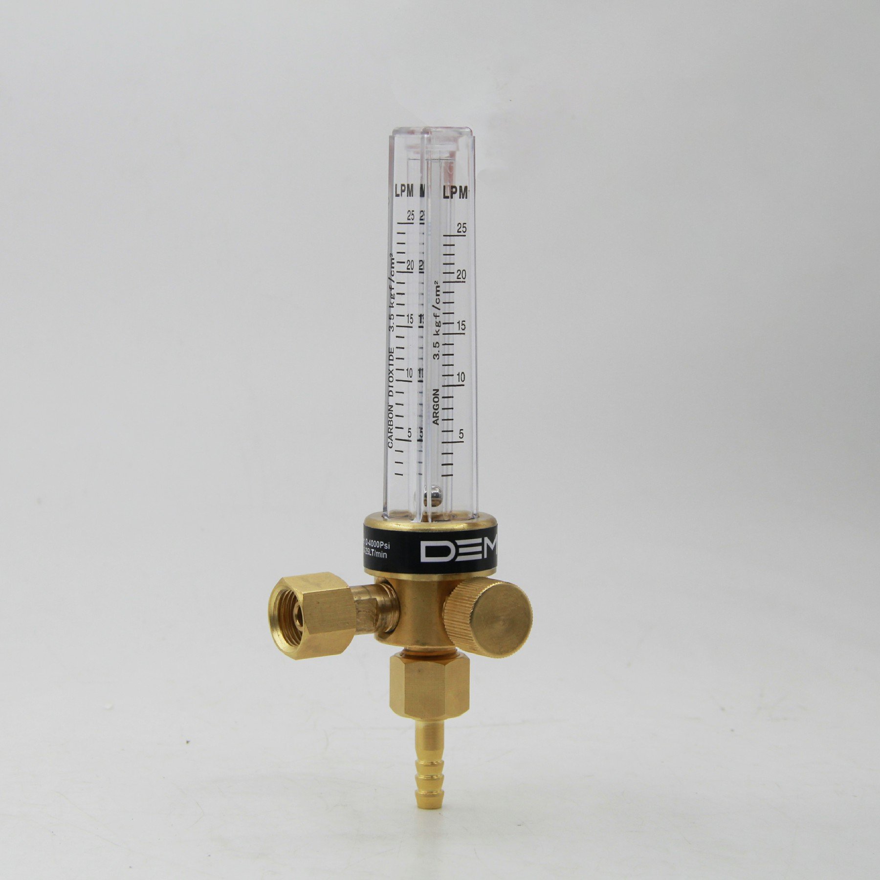 DEM FL01 Brass Argon CO2 Gas Welding Pressure Regulator Flowmeter for TIG and MIG Welding