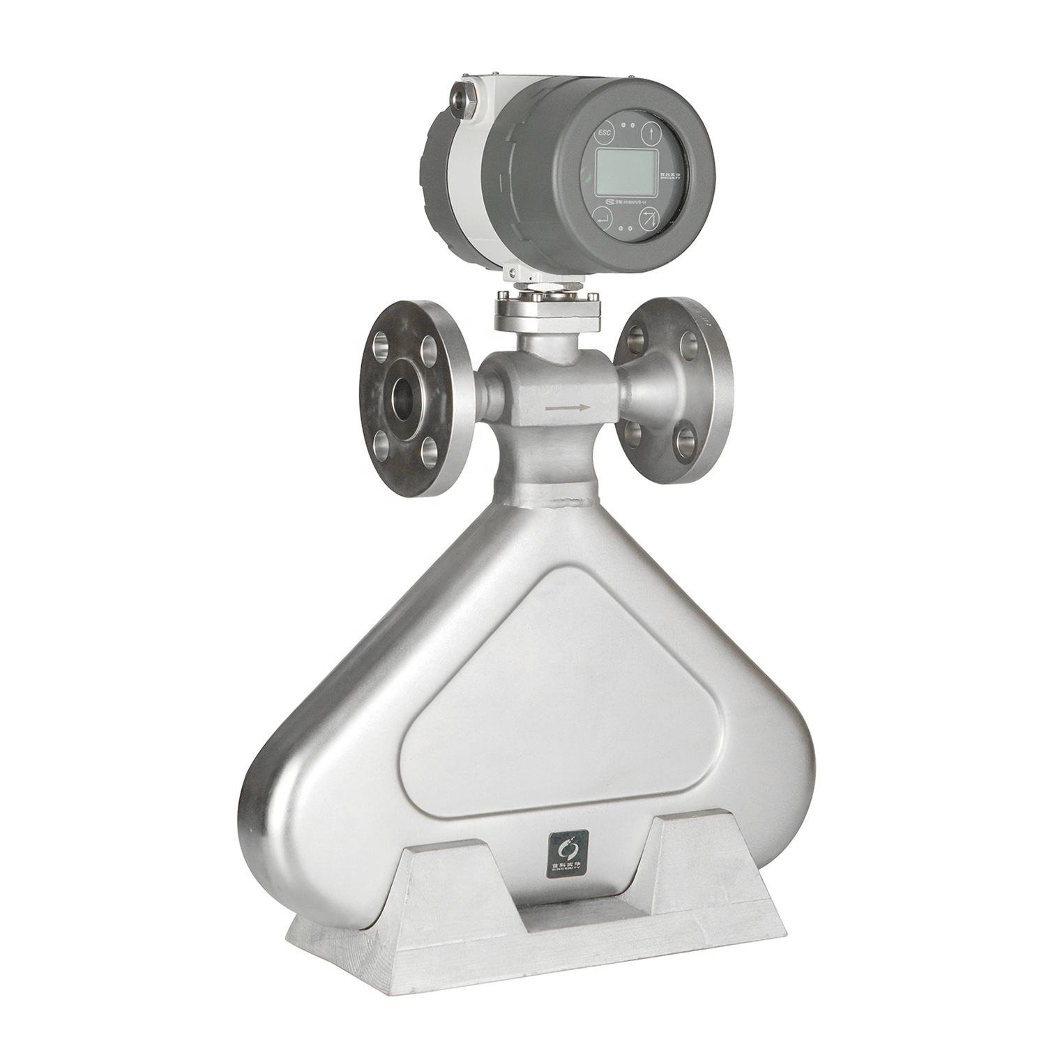 Triangle Shaped Coriolis Mass Flow Meter Diesel Fuel Digital Flow Metering Pump for Hydraulic Oil