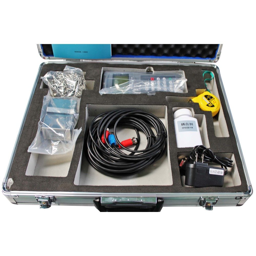 Customizable Ultrasonic Magnetic Flow Meter for Water Oil Stainless Steel Plastic Material Heat Depth Measurement OEM Support