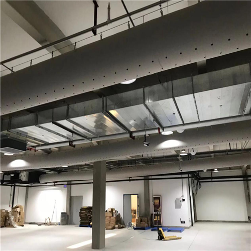 Modern Industrial-Style Fire-Proof Ventilation System Flexible for Air Duct for Air Conditioning in Warehouses HVAC Systems