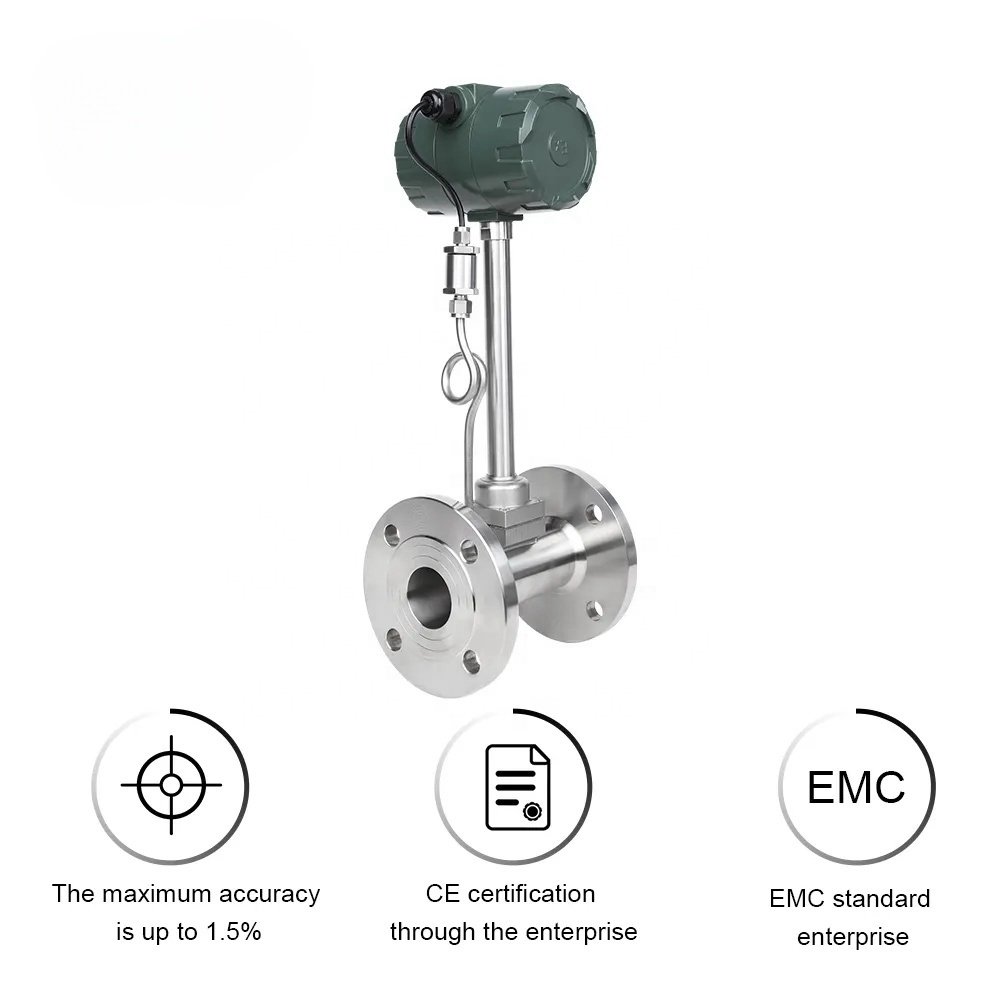 T&P Compensation for Hot Steam Measuring Flowmeter air vortex Flow Meter