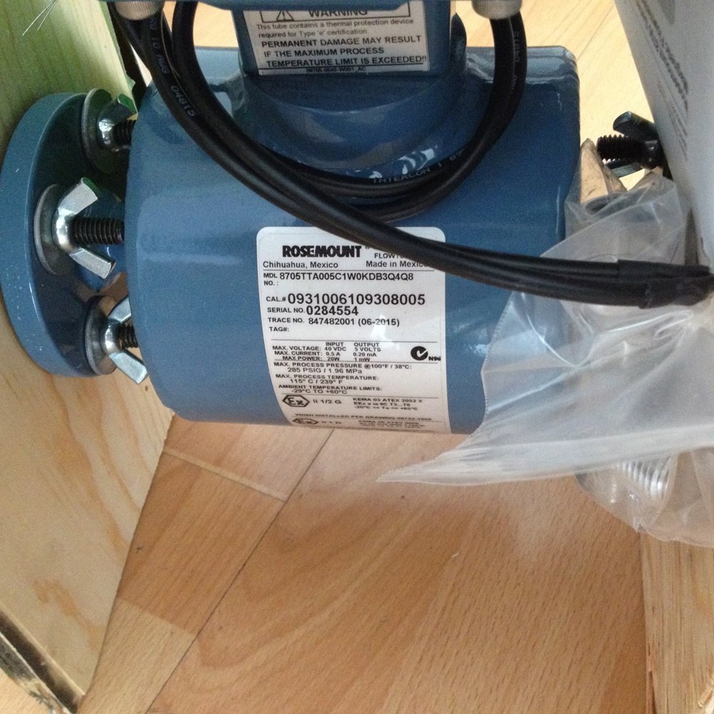Emerson Model 8705 Magnetic Flow Meter Sensor High Quality Product at Competitive Price