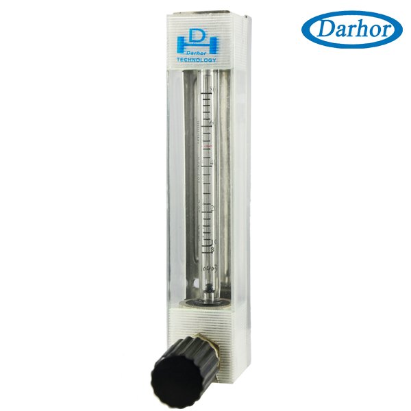 Easy Installation DK800 Glass Tube Flow Meter Gas Panel Mount air Rotamete