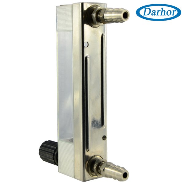 Easy Installation DK800 Glass Tube Flow Meter Gas Panel Mount air Rotamete
