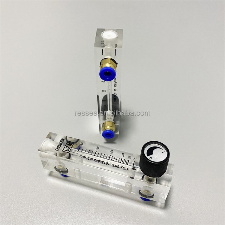 Manufacture LZS-100 Plastic Tube Type Rotameter Flow Meter with Flange Connection