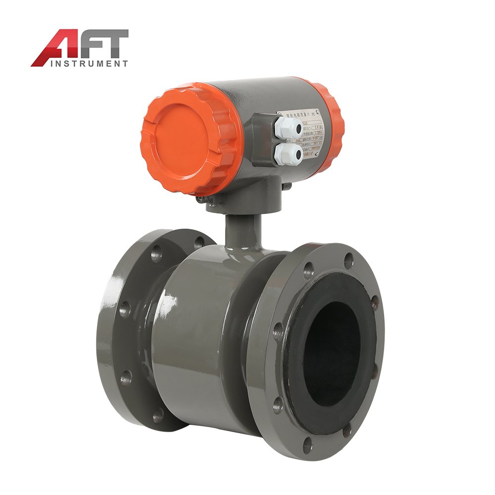 2 Inch 4-20ma Electromagnetic High Pressure Flowmeter Digital Modbus Liquid Water Raw Magnetic Flow Meter