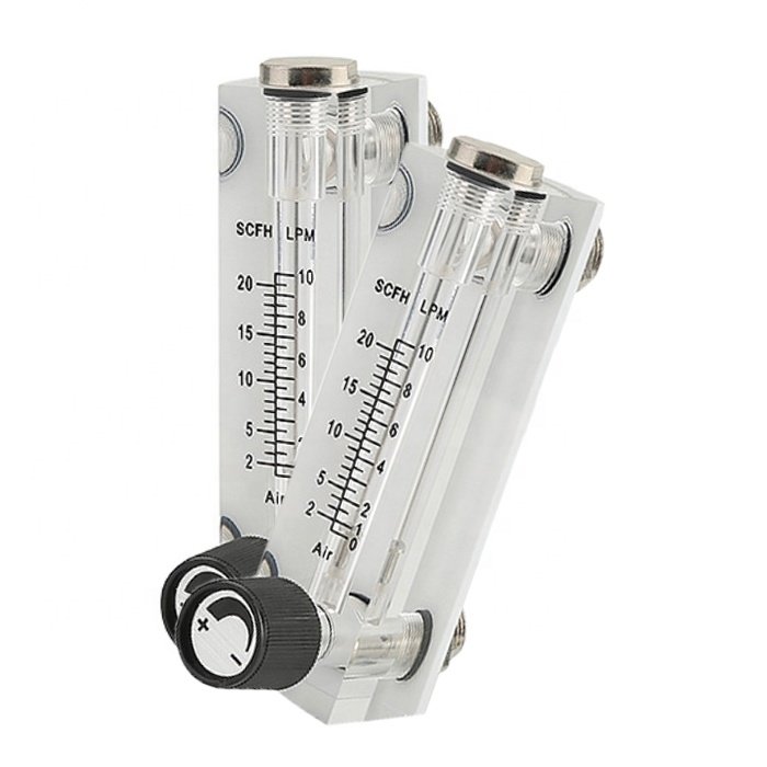 Manufacturer Variable Area 10 to 100 SCFH Range air & Gas Flow Meters