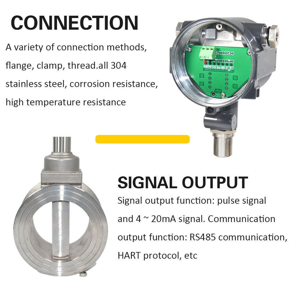 Steam Vortex Flowmeter Natural Gas Gas Nitrogen Vortex Flow Meter Price With Digital Display