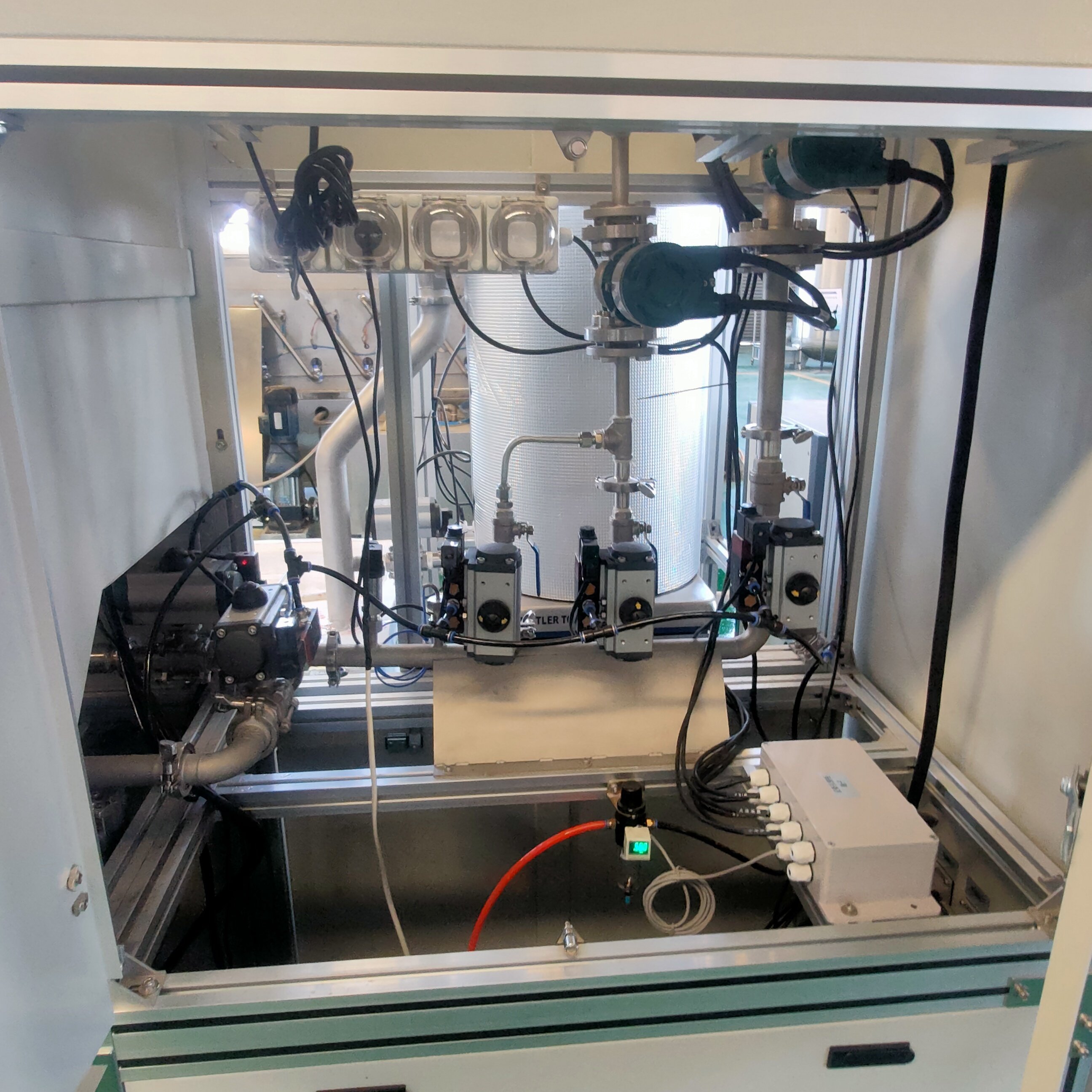 Mechanical water meter test bench water analysis equipment water flow meter testbench