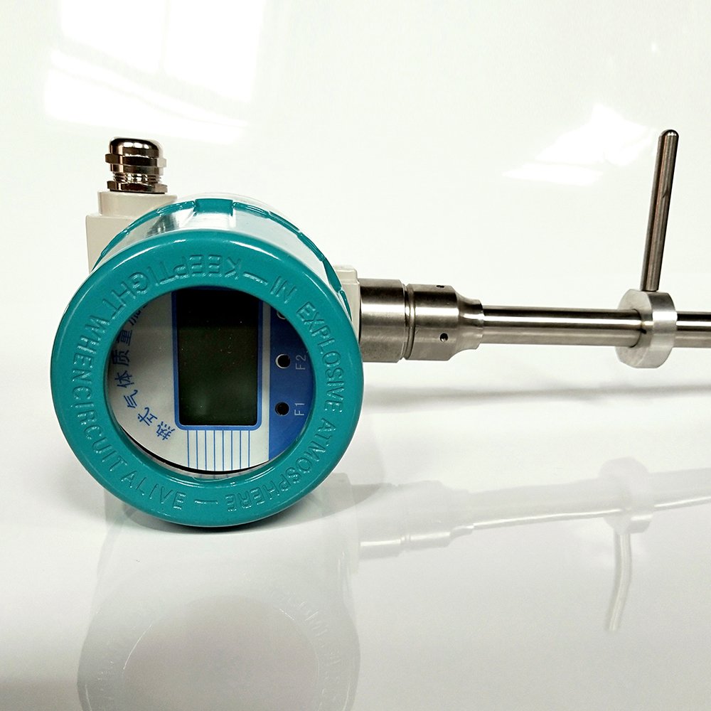 Price Pegotiable Flowmeter Insertion Pipeline Compressed Air Oxygen Nitrogen Natural Gas Thermal Gas Mass Flow Meter