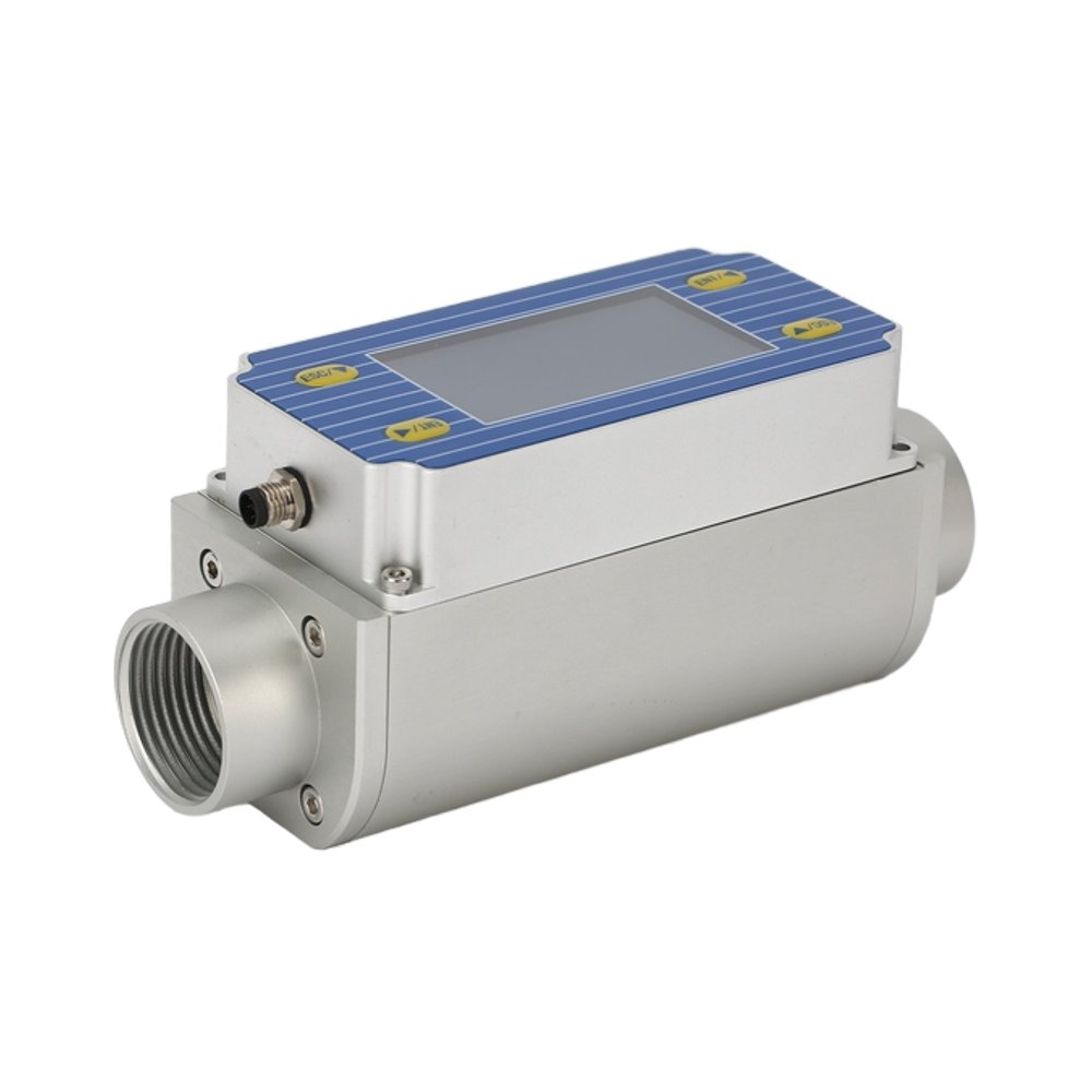 Digital Display Micro-Flow Thermal Mass Flowmeter for Nitrogen Compressed Air Oxygen Control OEM Water Oil for Gas Flow Meter