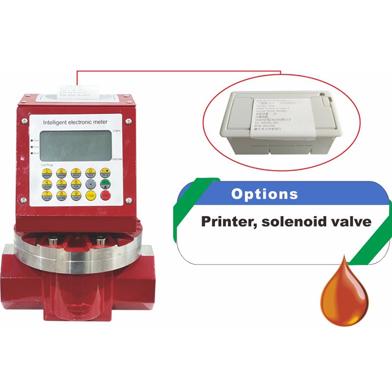 OGM-E Digital Elliptical Gear Flowmeter High Precision Electromechanical Gear Flowmeter