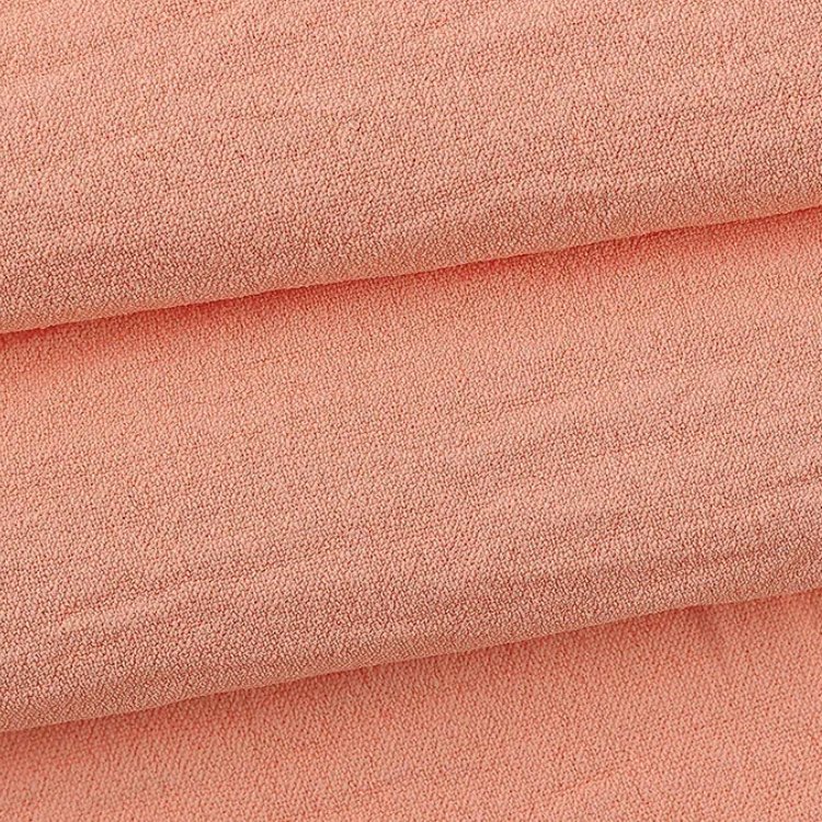 Hot Sale Fabric Women Muslim Hijab Abaya Fabric 100% Polyester Twill air Flow Crepe Fabric