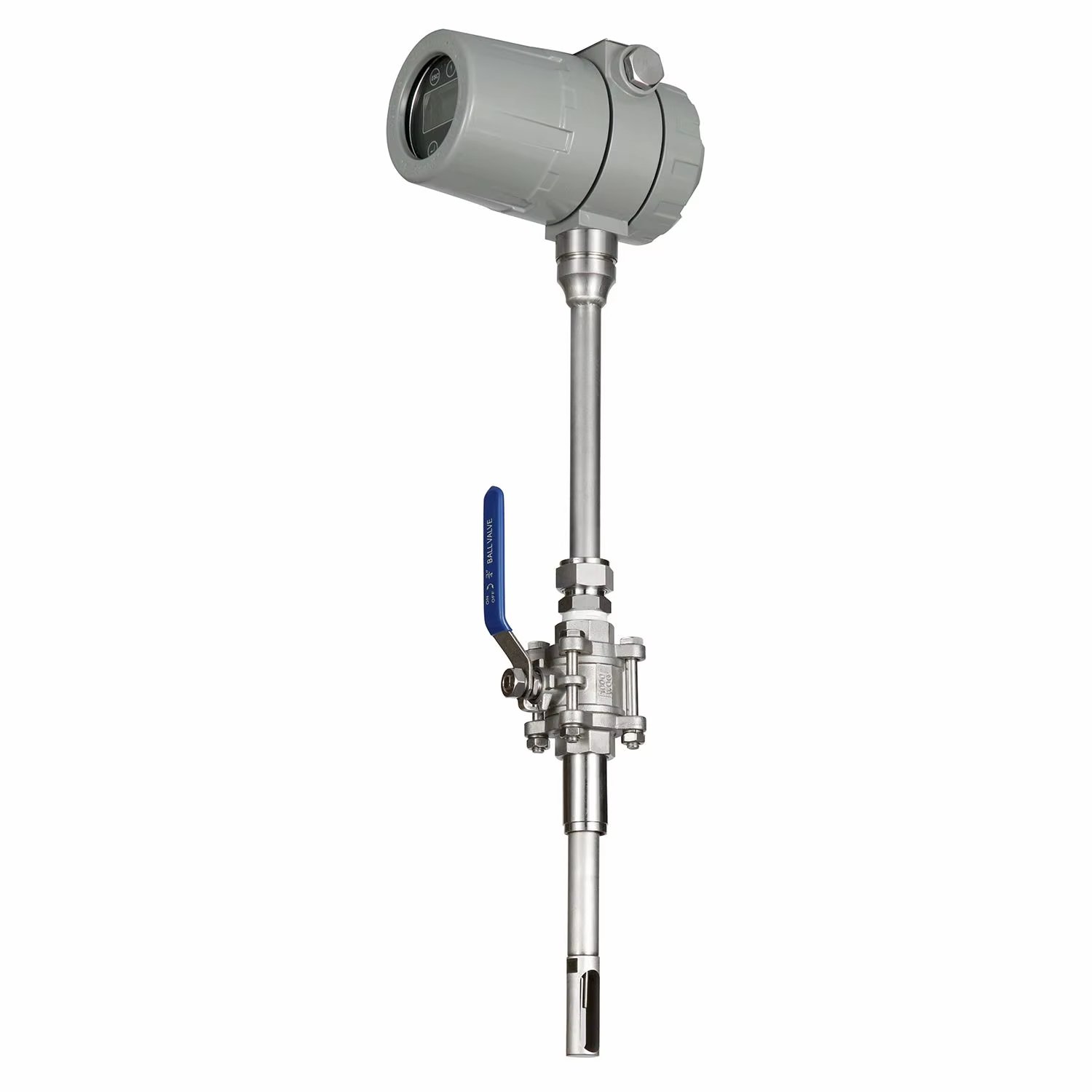DN80/100/125/200/250/300 Stainless Steel Diesel Fuel Oil Turbine Flow Meter Flowmeter for Gas Air Steam OEM Customizable