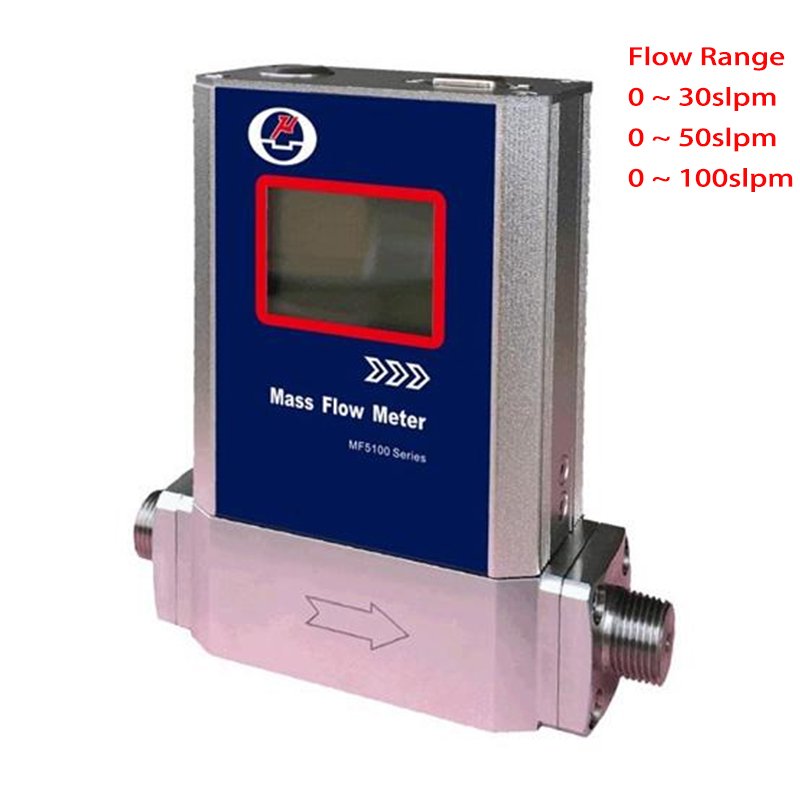 Gas Flow Meters 4 ~ 20mA RS485 Output 0 ~ 5V DC Flow Range 0-50SLPM Explosion Proof