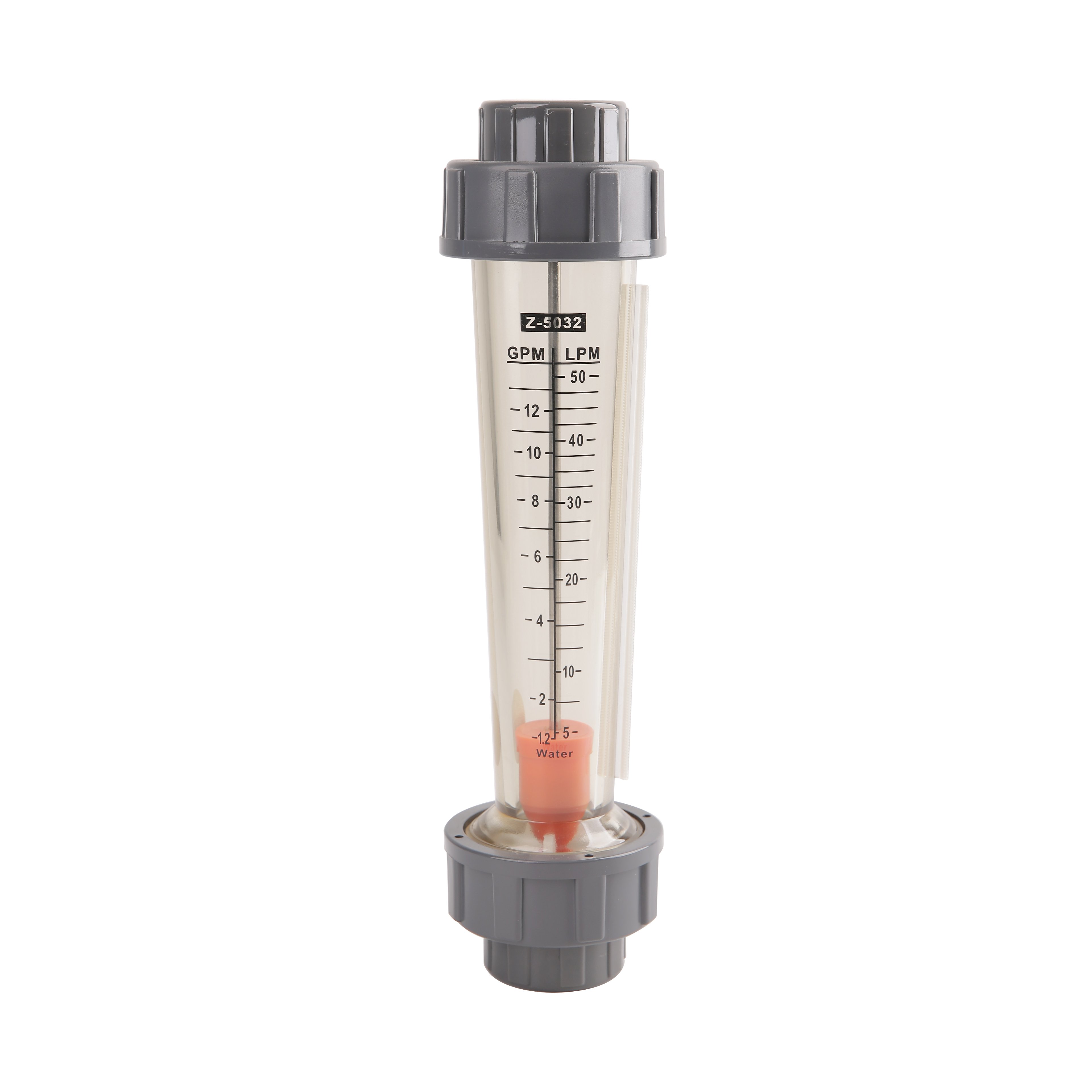 Flow Meter Rotameter Plastic PC PSU AS Float Type Water Treatment Flowtech