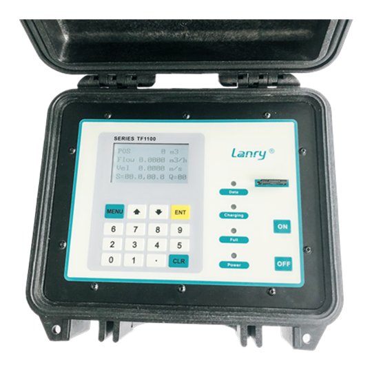 TF1100-EP Clamp on Portable Water Flow Meter With RS485