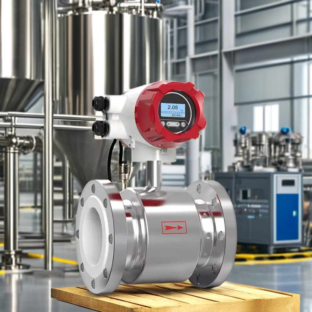 1 Digital Flow Controller with Electronic Register Positive Fire Fighting Flow Meter for Water Oil Air Medium
