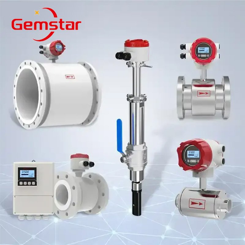 Manufacturers' Stainless Steel 316 Digital EMF Mag Meter Flowmeter Oil Air Fluid Sewage Seawater Milk Salt Solution Measurement