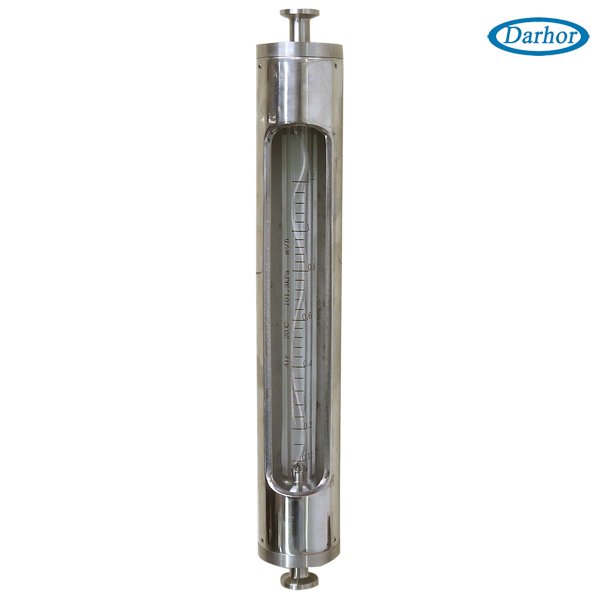 Stainless Steel Drinking Water Rotameters VA30S Series Milk Glass Tube Flow Meters