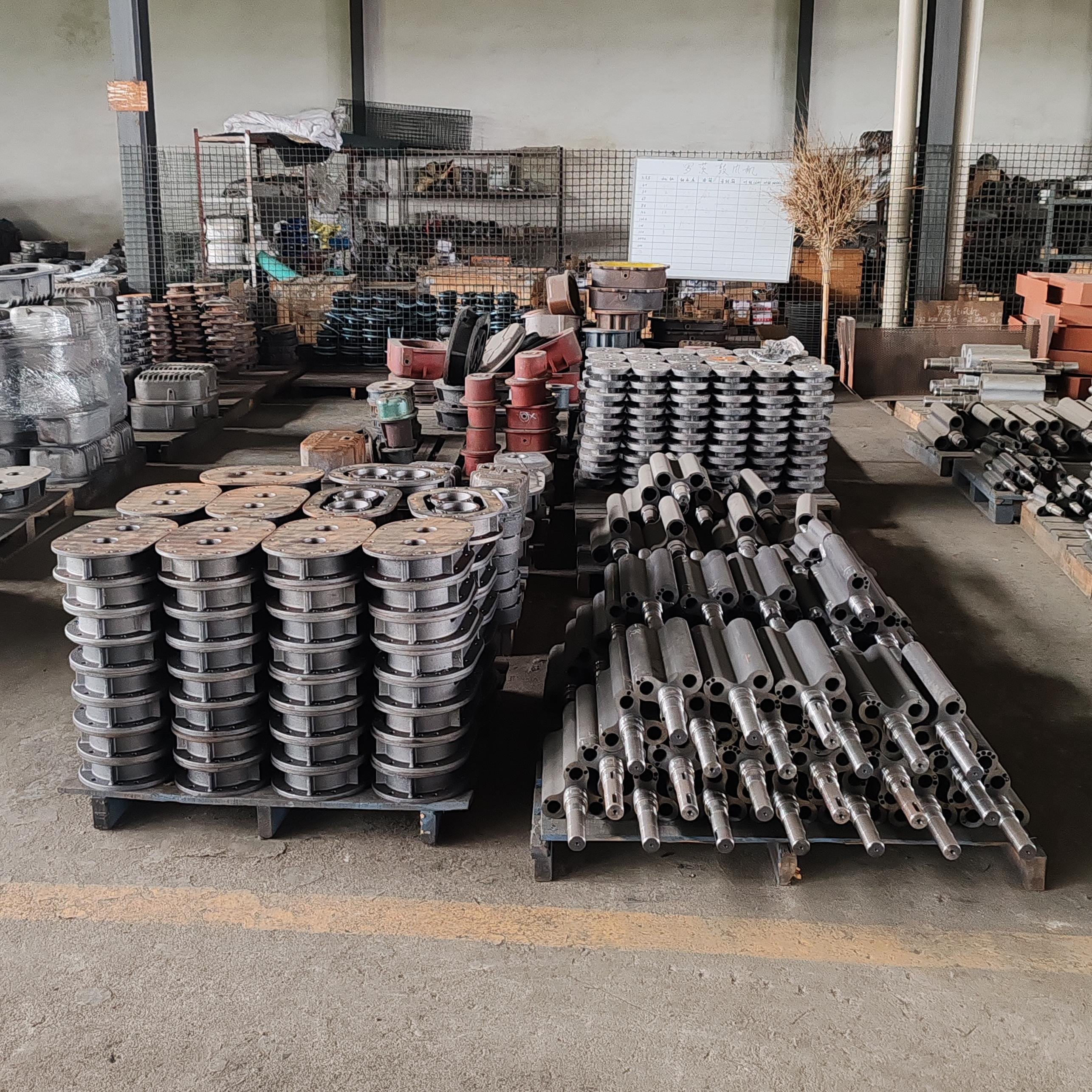Electric Roots Blower for Pond Fish Farm Big Three Lobe Iron & Cast Iron Air Flow Low Noise Exhaust Air Delivery