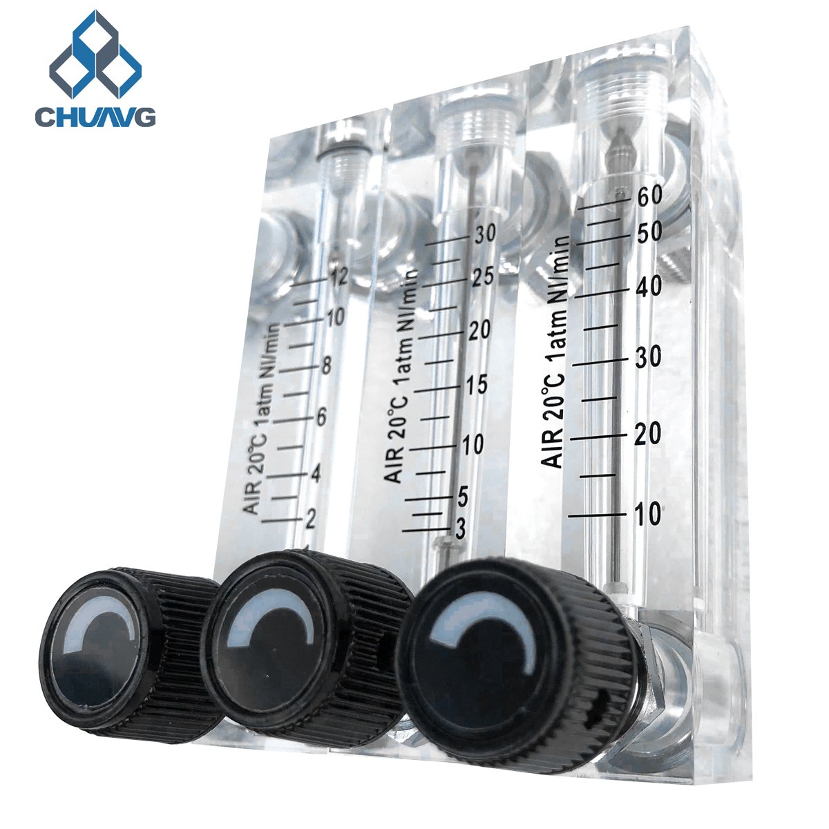 0.5-8LPM air Flow Meter Oxygen Flow Meter