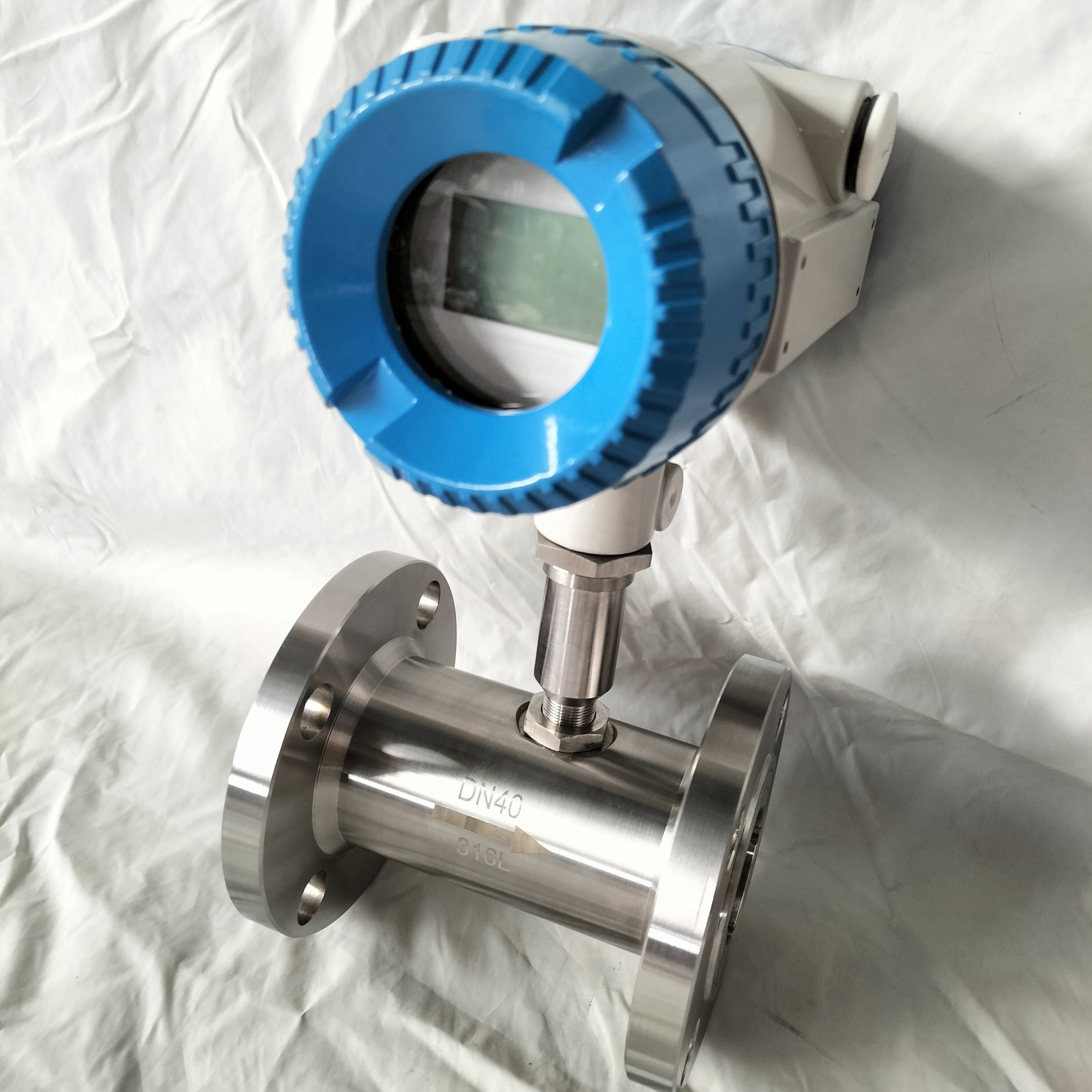1 Inch 4-20mA Output Water Flow Meter for Hydraulic Oil Sunflower Oil DN25 Edible Oil Turbine Flow Meters