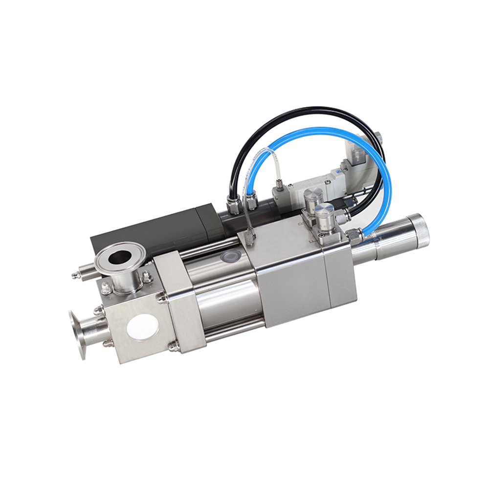 Stainless Steel Pneumatic Piston Pump Corrosive Liquid Ceramic Plunger Metering Pump