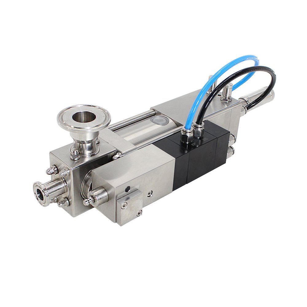 Stainless Steel Pneumatic Piston Pump Corrosive Liquid Ceramic Plunger Metering Pump